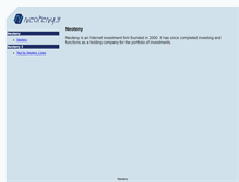 Tablet Screenshot of neoteny.com